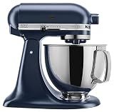 KitchenAid Artisan, 5-Qt Tilt Head Stand Mixer, KSM150PS, Ink Blue