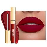 Depuplum Dark Red Lipstick Matte for Women Colorstay Long Lasting Lipsticks