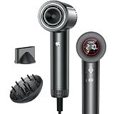 Hair Dryer, Professional Ionic Hair Dryer for Fast Drying, High Speed Hair Blow Dryer with Diffuser for Home Salon Travel, Constant Temperature Hair Care Without Hair Damage