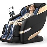 YONISEE 4D Massage Chair Full Body, 2026 Zero Gravity SL-Track Shiatsu Massage Recliner with Body Scan, AI Control, Heating, Airbags, Foot Rollers, Bluetooth Speaker, Led Light for Home and Office