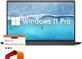 Dell Inspiron 15.6" Laptop Computer, Windows 11 Pro Laptop 32GB RAM 1TB SSD, Intel Core i7-1255U Processor, 1920 x 1080 IPS 120Hz Display, Microsoft Office Lifetime License, Numeric Keypad, Black