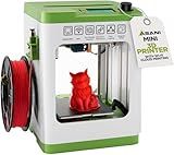 Fully Assembled Mini 3D Printer for Kids and Beginners - Complete Starter Kit with Auto Leveling 3D Printing Machine, 10M PLA Filament, and SD Card - WiFi 3D Home Printer for MAC, Windows, and Linux