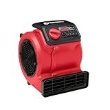 Vacmaster 3 Speed Floor Fan 156W 550CFM Air Mover Utility Blower Fan – AM201 1101