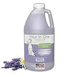 Wahl USA 4-in-1 Calming Pet Shampoo for Dogs with a Lavender Chamomile Scent – Cleans, Conditions, Detangles, & Moisturizes - Pet Friendly Formula – 64 Oz - Model 821000-050