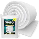 Aquatic Experts Aquarium Filter Floss for Fish Tank Filters - FilterFirst Aquarium Filter Pad - Media Roll for Crystal Clear Water, 3/4" - 1" Thick (12 Inch Wide, 72 Inch Long)