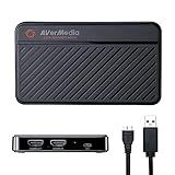 AVerMedia Live Gamer Mini, 1080p60 Capture Card with HDMI Pass-Thru, Plug & Play, for OBS, Xbox Series X/S, PS5, Switch, Win 11/macOS 12 (GC311)