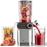 Anybear Cold Press Juicer 200W Slow Juicer 4.3" Feed Chute & Juice Recipes