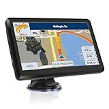 Car Navigation 7-inch,GPS Navigation for Truck & RV & Car, Driver Alerts, Turn-by-Turn Directions, 2025 Map and Free Update Map