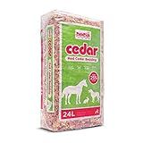 PETSPICK Red Cedar Pet Bedding for Dogs and Horses, 24L