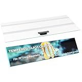 29.21 x 11.69 x 0.16in Glass Canopy, Clear Tempered Aquarium Fish Tank Hoods, FITS for Most 20Long/29 Gallon Fish Tanks (Aqueon, Marine Land & Perfecto)