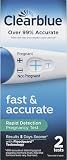 Clearblue Rapid Detection Pregnancy Test, Home Pregnancy Kit, 2 Count