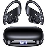 Hybrid Active Noise Cancelling Ear Buds Wireless 80 Hrs Playtime Hi-Res Stereo Quality Earbuds with Transparency Mode Bluetooth Headphones with Earhooks Sports ANC Earphones for Running Working Travel