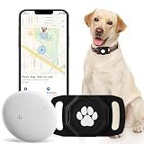 Smart Pet Tracker for Collar - Dog Tracker Pet Location Tracker with Holder