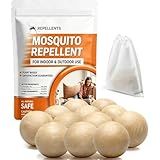SCFKAOF Mosquito Repellent Outdoor Patio, Mosquito Deterrent for Yard, Indoor Mosquito Repellent Balls, Mosquito Repeller for Patio, Keep Mosquito Away, Covers 120 Sq. Ft, 60 Days Protection-12 Packs