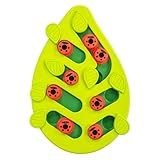 Catstages by Nina Ottosson Buggin Out Puzzle & Play – Interactive Treat Puzzle Feeder for Cats, 16 Hidden Treat Compartments Slow Feeder, Durable & Easy-Clean, Green