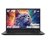 BLUEING Laptop Computer, 8GB RAM 256GB SSD, Laptop with Gold 6500Y (Beat N5095, Up to 3.4GHz), 14 Inch FHD IPS Display, Type-C, HDMI, USB3.2, BT5.2, WiFi 5, Laptops