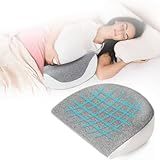 Hicare Pregnancy Pillow Wedge for Maternity | Memory Foam Pregnancy Pillow for Sleeping, Back, Knees and Legs | Belly Support Maternity Wedge