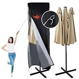 DOCEPERT Patio Umbrella Cover 420D Waterproof