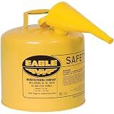 Eagle 5 Gallon Type I Yellow Safety Gas Can for Diesel