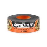 GORILLA Heavy Duty Duct Tape, Black, 1.88" x 50 yd, 1-Pack