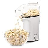 Dash Fresh Pop Popcorn Maker, 16-Cup Hot Air Popper, White