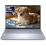 Dell 16 Plus AI Powered Laptop, 16" Touchscreen WUXGA Display, Intel Ultra 9-288V, 32GB DDR5 RAM, 1TB PCIe SSD, WiFi 7, Fingerprint Reader, Backlit KB, Numeric Keypad, Windows 11 Home, Ice Blue