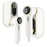 Portable Travel Steamer, 1200W Handheld Fabric Steamer for Clothes, 4 Modes with LCD Display, Powerful Wrinkle Remover for Home & Travel, 150ml Water Tank, 10S Fast Heat-Up, 180° Swivel Handle