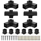 JEXALINE Heavy-Duty Pergola Bracket Kit for 4 x 4 Wood Posts