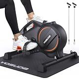 YOSUDA Under Desk Bike with 16-Level Magnetic Resistance, Mini Exercise Bike with Bluetooth App, Pedal Exerciser While Sitting for Office Workers & Seniors, Leg Machines for Home Exercise & Recovery