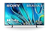 Sony 50-Inch Class 4K Ultra HD BRAVIA 3 LED Smart TV with Google TV, Dolby Vision HDR, and Exclusive Features for PlayStation®5 (K-50S30)