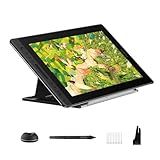 HUION Kamvas Pro 16 V2 Drawing Tablet with Screen 16K Levels PenTech 4.0 Battery-Free Pen, 15.6" Full-Laminated, Smart Touch Bar & 6 Keys Art Tablet Work with Windows, Mac and Linux