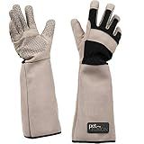 PetFusion Multipurpose Pet Grooming Gloves Great for Trips to Vet and Bathing, Puncture, Scratch & Water Resistant