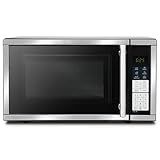 Countertop Microwave Ovens 0.7 Cu. Ft. 700 Watts Microwave Oven With LED Lighting,Turntable and Child Lock,Compact Microwave Perfect for Apartments and Dorms,Easy Clean Interior, Black