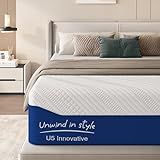 SogesSleep Queen Mattress, 12 Inch Cooling Gel Infused Memory Foam Mattress Used for Restless Sleepers and Deeper Rest, for Pressure Relief, Bed in a Box with CertiPUR-US Certified, Washable Cover
