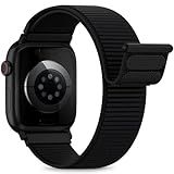 Nylon Loop Sport Band Compatible with Apple Watch Bands for Women Men 40mm 44mm 45mm 46mm 49mm 38mm 42mm, iWatch Wrist Straps for Ultra 2, SE, Series 10 9 8 7, Breathable, Soft Band Ideal for Outdoor