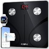 RENPHO Smart Scale for Body Weight, Digital Bathroom Scale BMI Weighing Bluetooth Body Fat Scale, Body Composition Monitor Health Analyzer with Smartphone App, 400 lbs - Elis 1