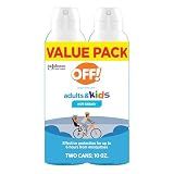 OFF! Adults & Kids Insect & Mosquito Repellent Bug Spray, 5 oz, (2-Pack)