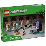 LEGO Minecraft The Armory Building Set, Includes Popular Minecraft Figures Alex and Armorsmith, Action Toy for Gamers and Kids, Gift for Boys and Girls 7 Years Old and Up, 21252