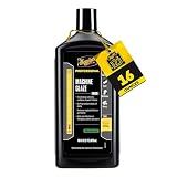 Meguiar's Mirror Glaze Professional Machine Glaze M03, High Gloss Car Polish for Paint, Fiberglass and Plastic, Removes Light Swirls, 16 Oz