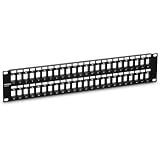 TRENDnet 48-Port Blank Keystone 2U HD Patch Panel, TC-KP48