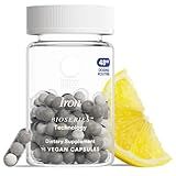 Ritual Iron Bisglycinate Supplement - 60mg - Gentle Support for Women with Low Iron Levels & Blood Boosting** - 48-Hour Dosing Routine - Plus Vitamin A, C - Vegan - Citrus - 15 Capsules - 15 Servings