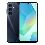 Samsung Galaxy A16 5G A Series Cell Phone, Unlocked Android Smartphone, Large AMOLED Display, Durable Design, Super Fast Charging, Expandable Storage, US Version, 2025, Blue Black