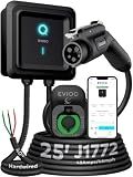 EVIQO Level 2 EV Charger J1772 48A - Hardwired 240V Wall Charging Station