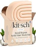 Kitsch Bond Repair Hair Mask – Strengthening Bond Repair Hair Treatment to Restore and Replenish - Hair Mask for Damaged Hair & Dry - Solid Hair Care for All Hair Types - Made in USA - 2.7 oz