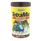 TetraMin Nutritionally Balanced Tropical Flake Food for Tropical Fish, 2.2 oz