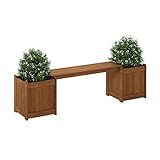 Furinno FG16011 Tioman Hardwood Flower Box, Brown