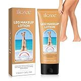 Dulele Leg and Body Makeup Foundation, Leg Makeup Waterproof No Transfer, Medium, Leg Vein Cover up Makeup for Varicose Veins, Body Scar Cover up for Tattoo Concealer