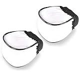 (2 Pcs) Fotasy Soft Universal Cloth Flash Bounce Diffuser Cap for Flashgun Speedlite, Universial Flash Diffuser, Compatible with Canon Nikon Sony Metz Nissin Olympus Pentax Sigma Sunpak Flashes