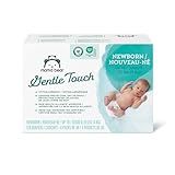 Amazon Brand - Mama Bear Gentle Touch Diapers, Hypoallergenic, Newborn, 120 Count (4 Pack of 30), White