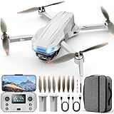 Oddire Drones with Camera for Adults 4K, GPS Auto Return, Waypoint Flight, Orbit Fly, GPS Follow, Gesture Control, Foldable Drone with Brushless Motor, 249g Light, 48 Mins Flight Time with 2 Batteries